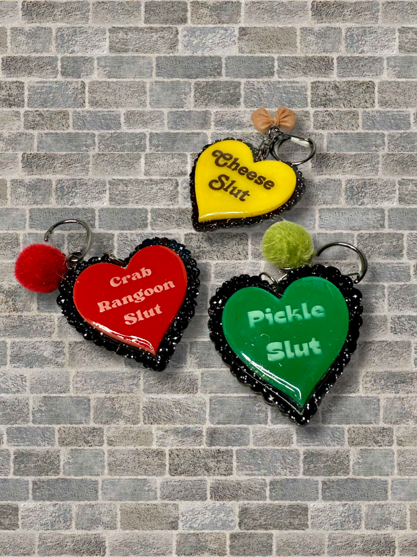 Snack Slut Keychains
