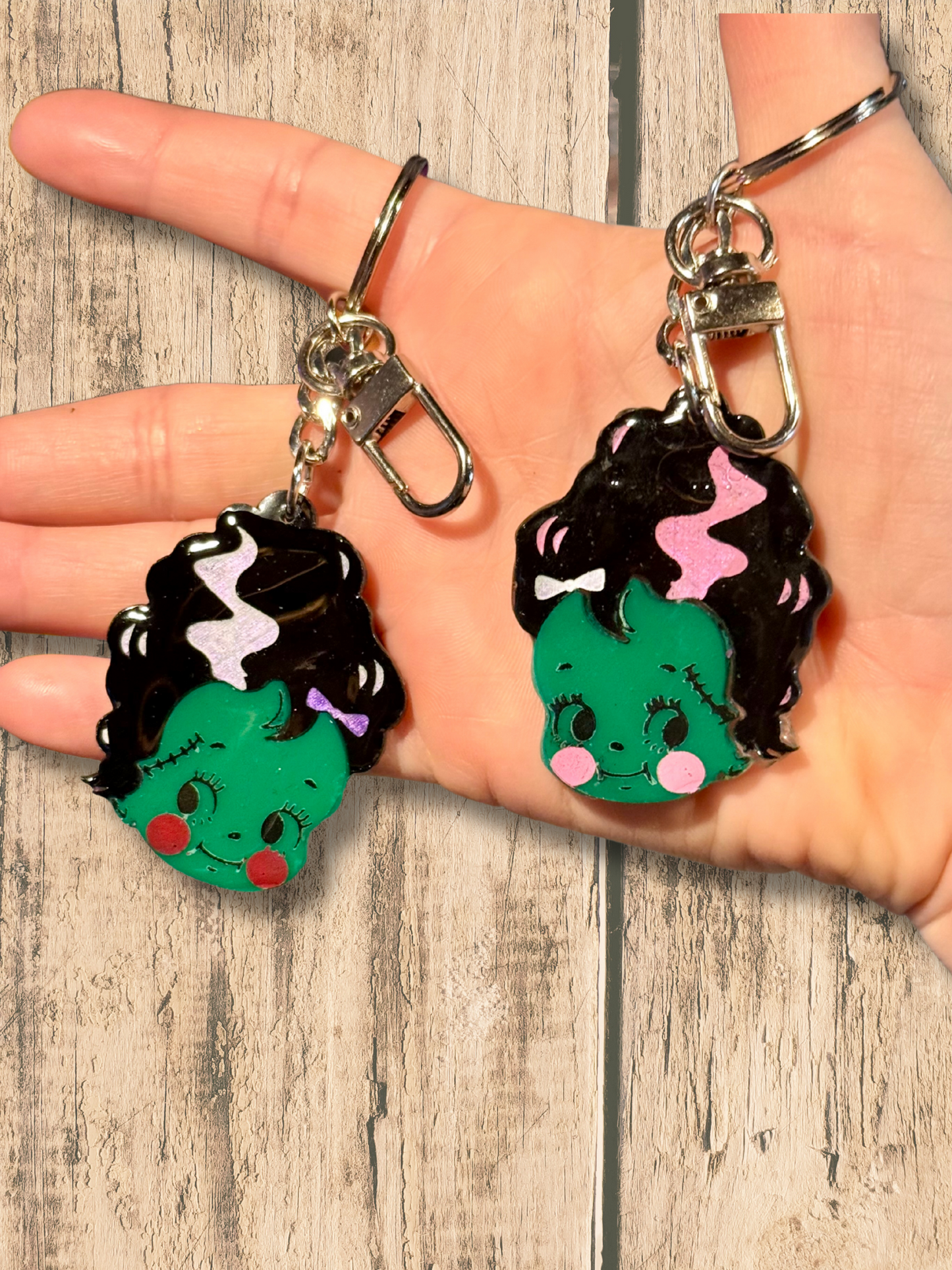 Classic Monster Kewpie Style Keychains
