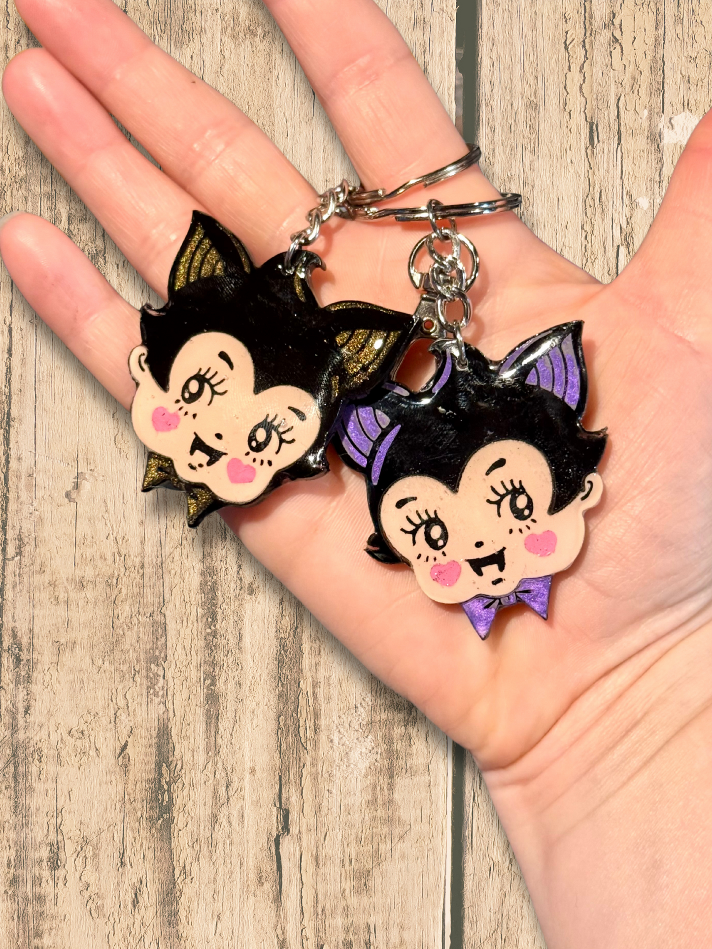 Classic Monster Kewpie Style Keychains