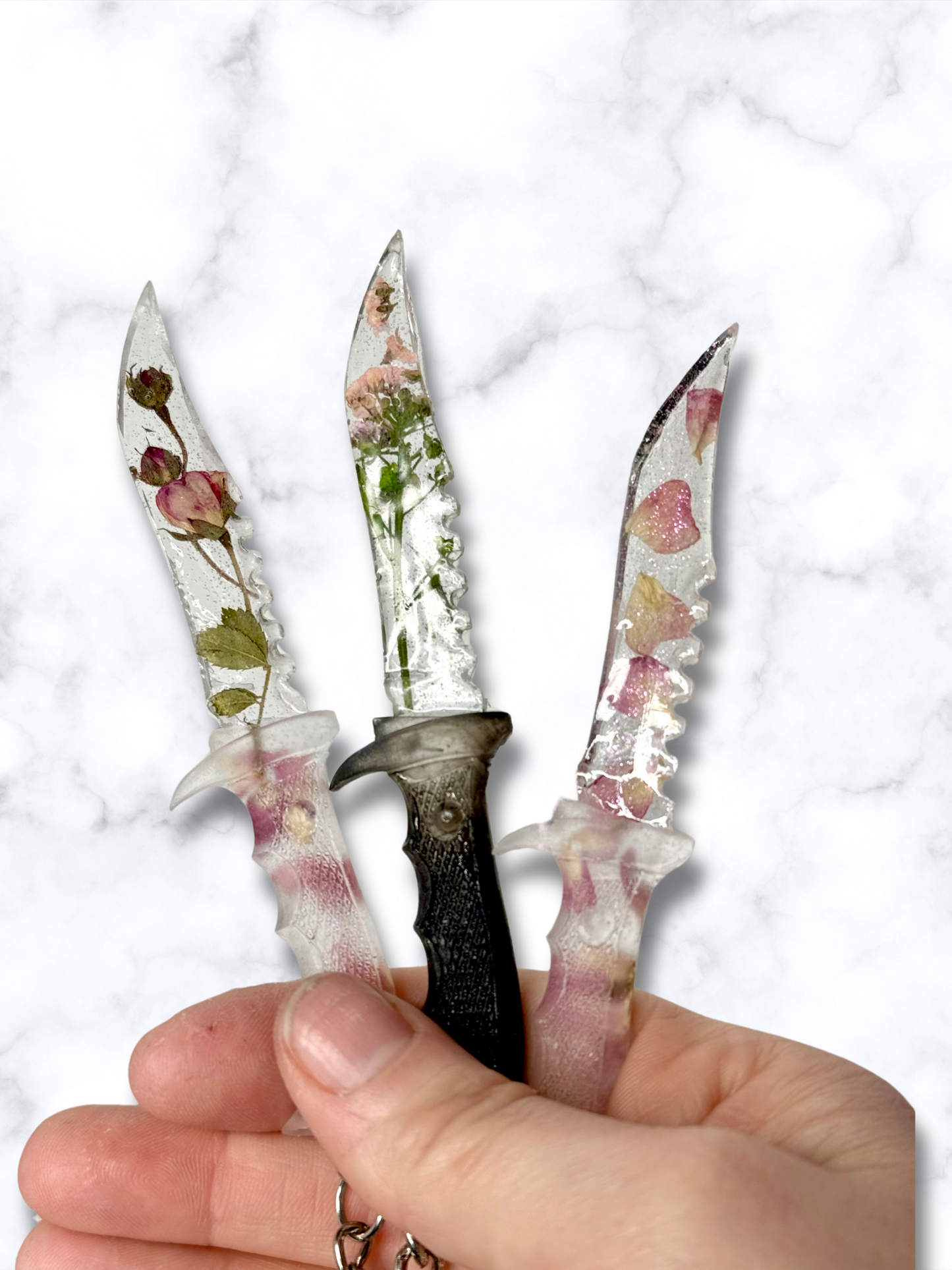 Mini Dagger Keychains
