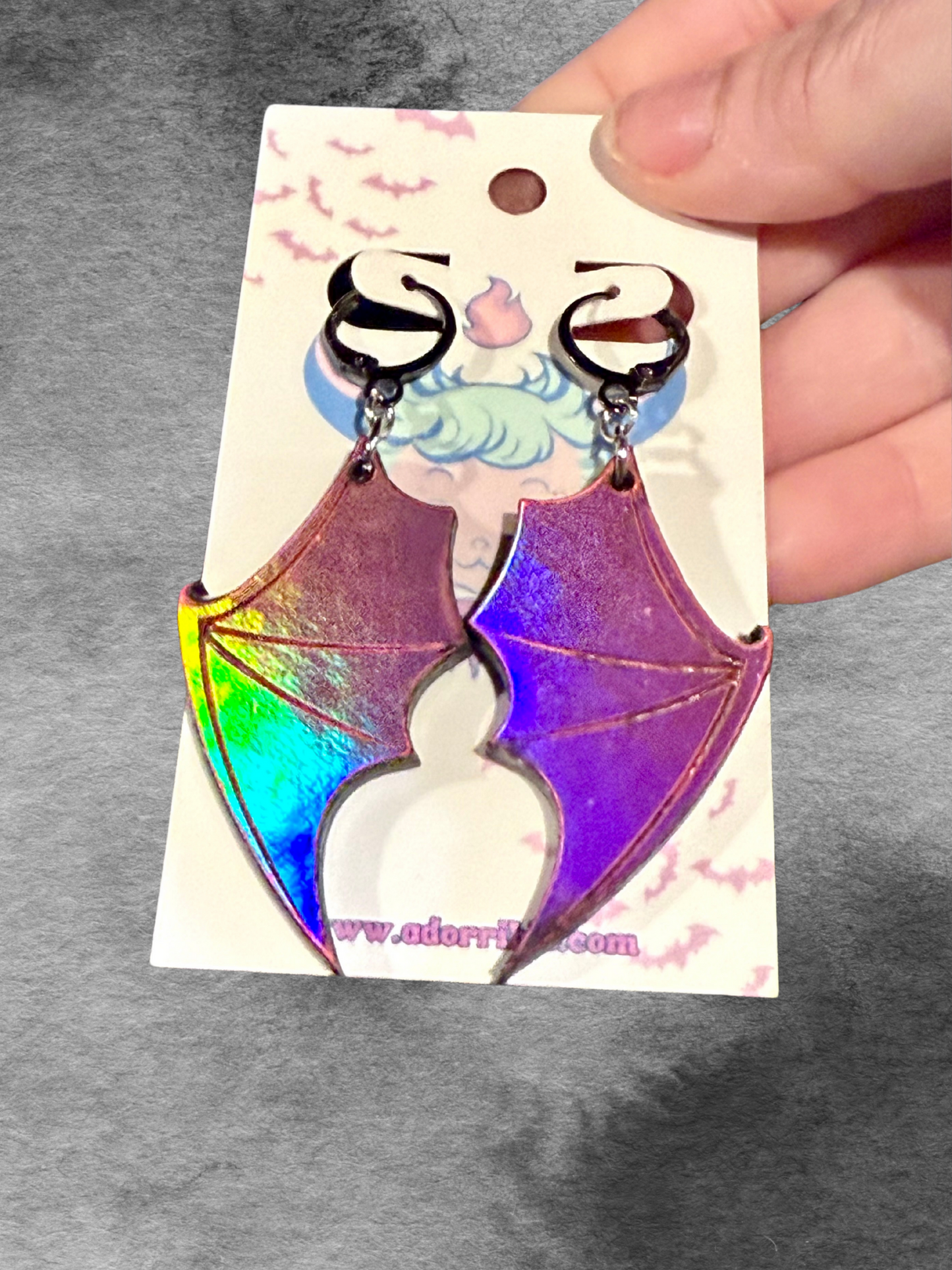 Bat Wing Earrings