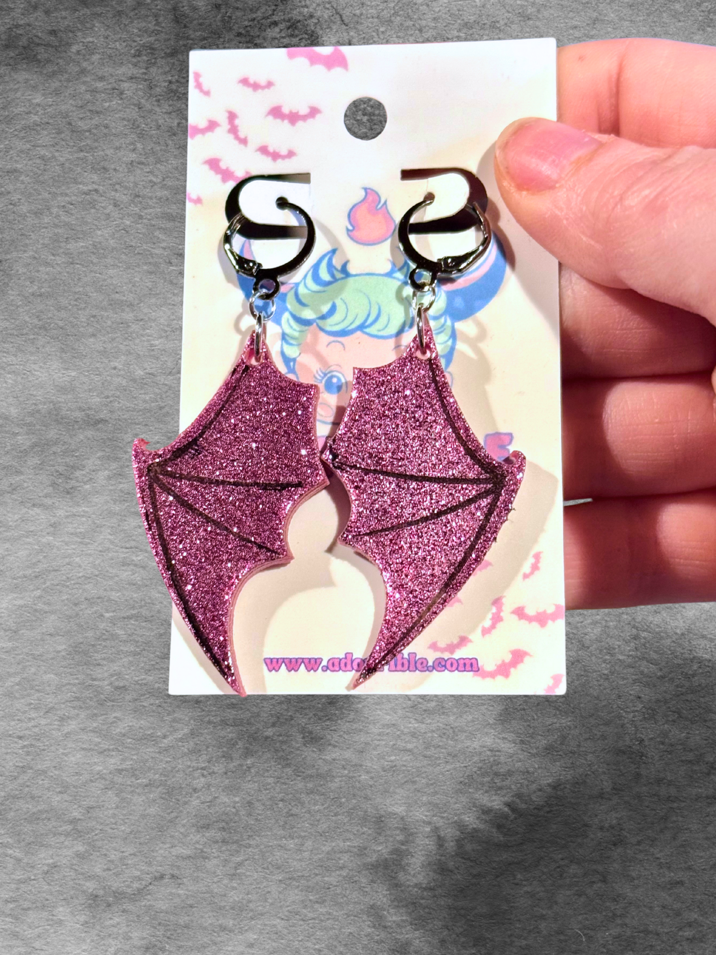 Bat Wing Earrings