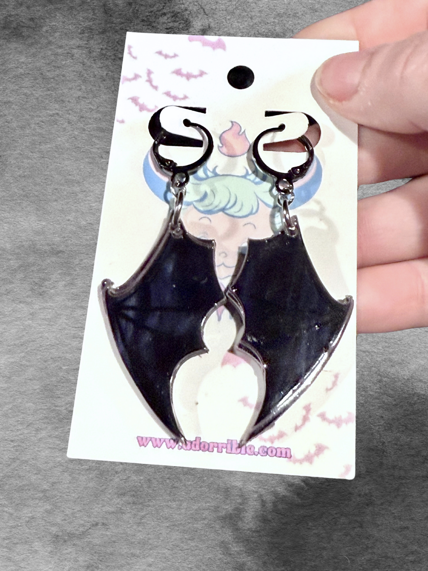 Bat Wing Earrings