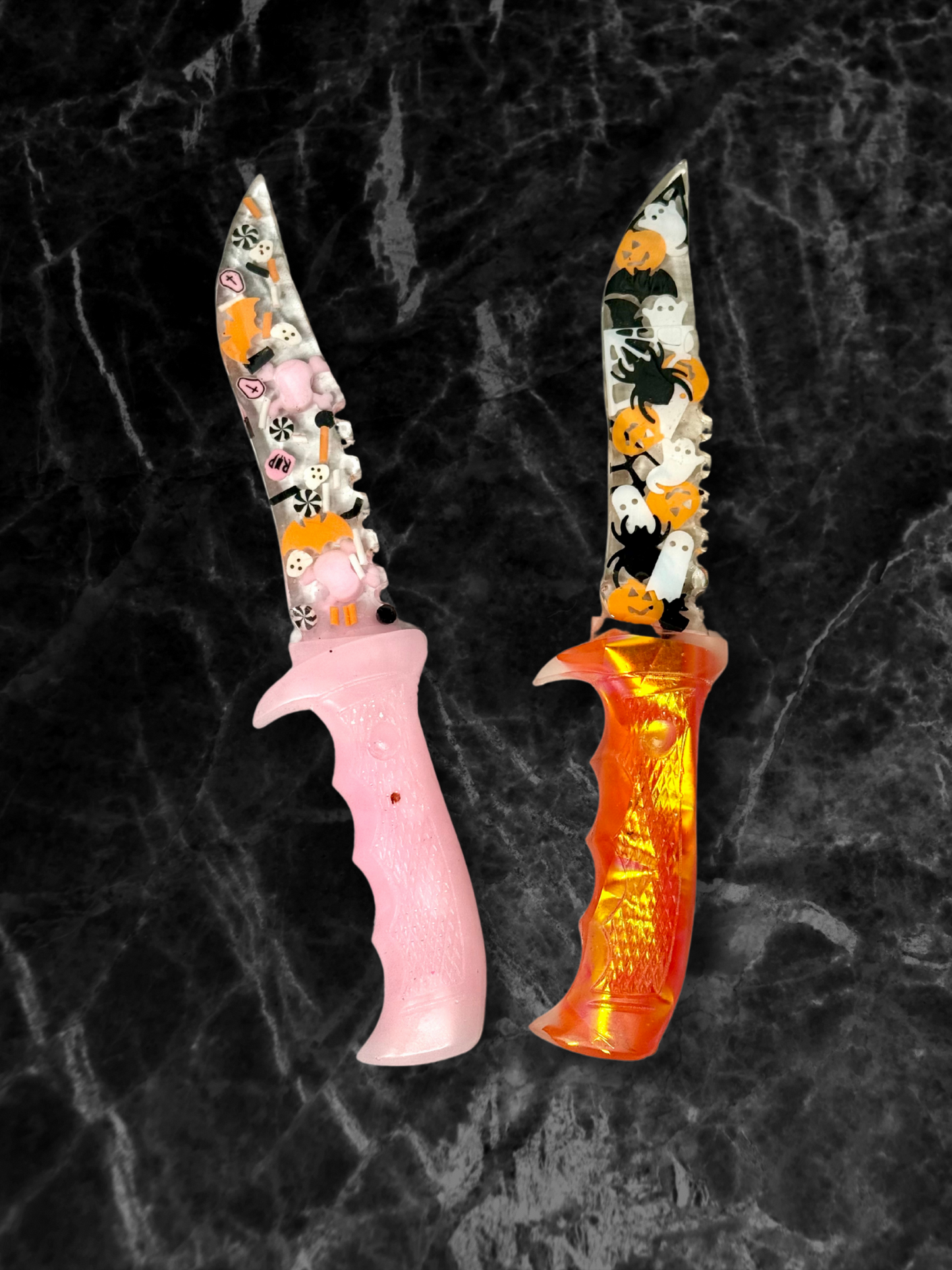 Cute Halloween Themed Resin Decorative Fake Dagger