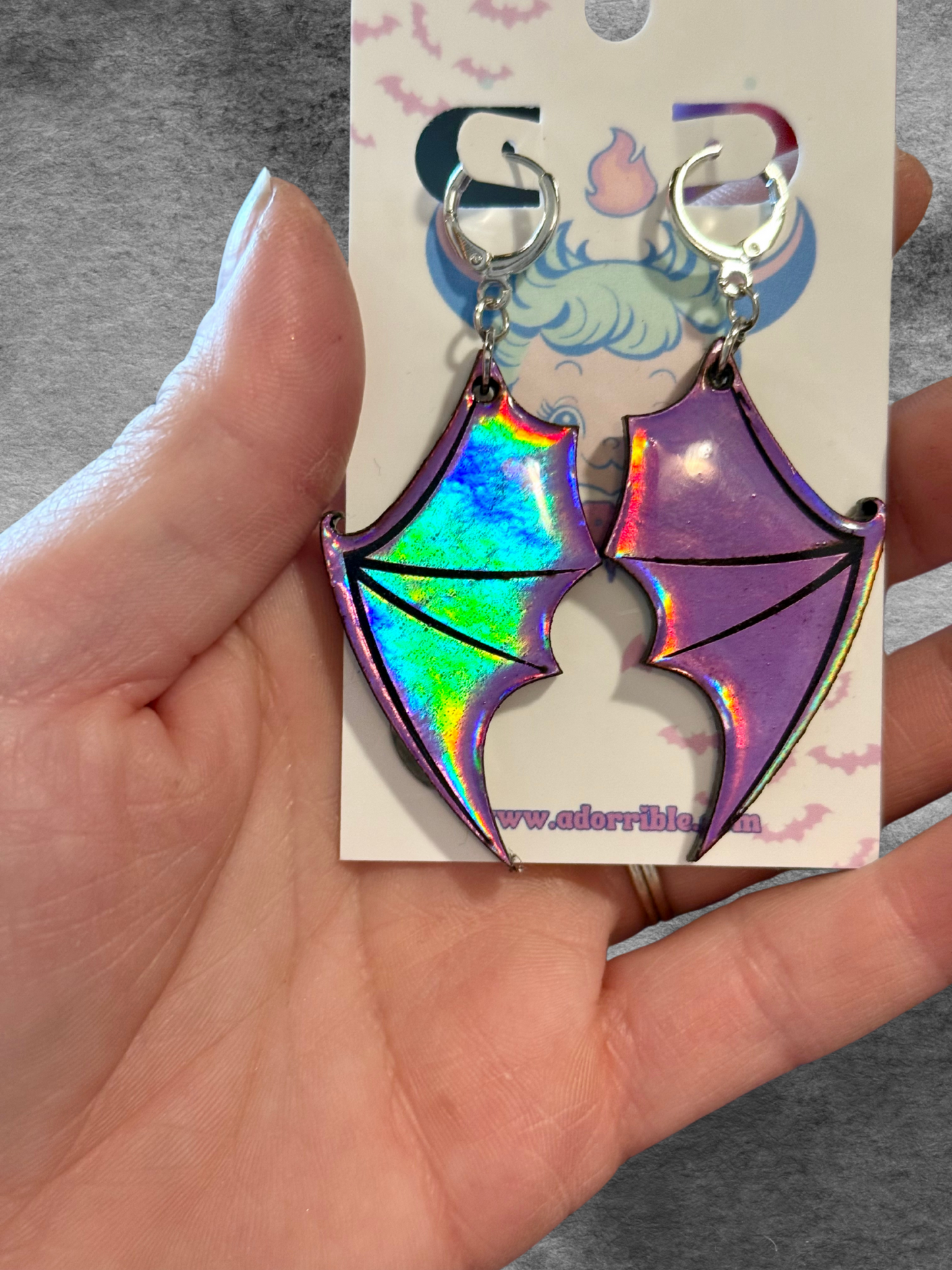 Bat Wing Earrings