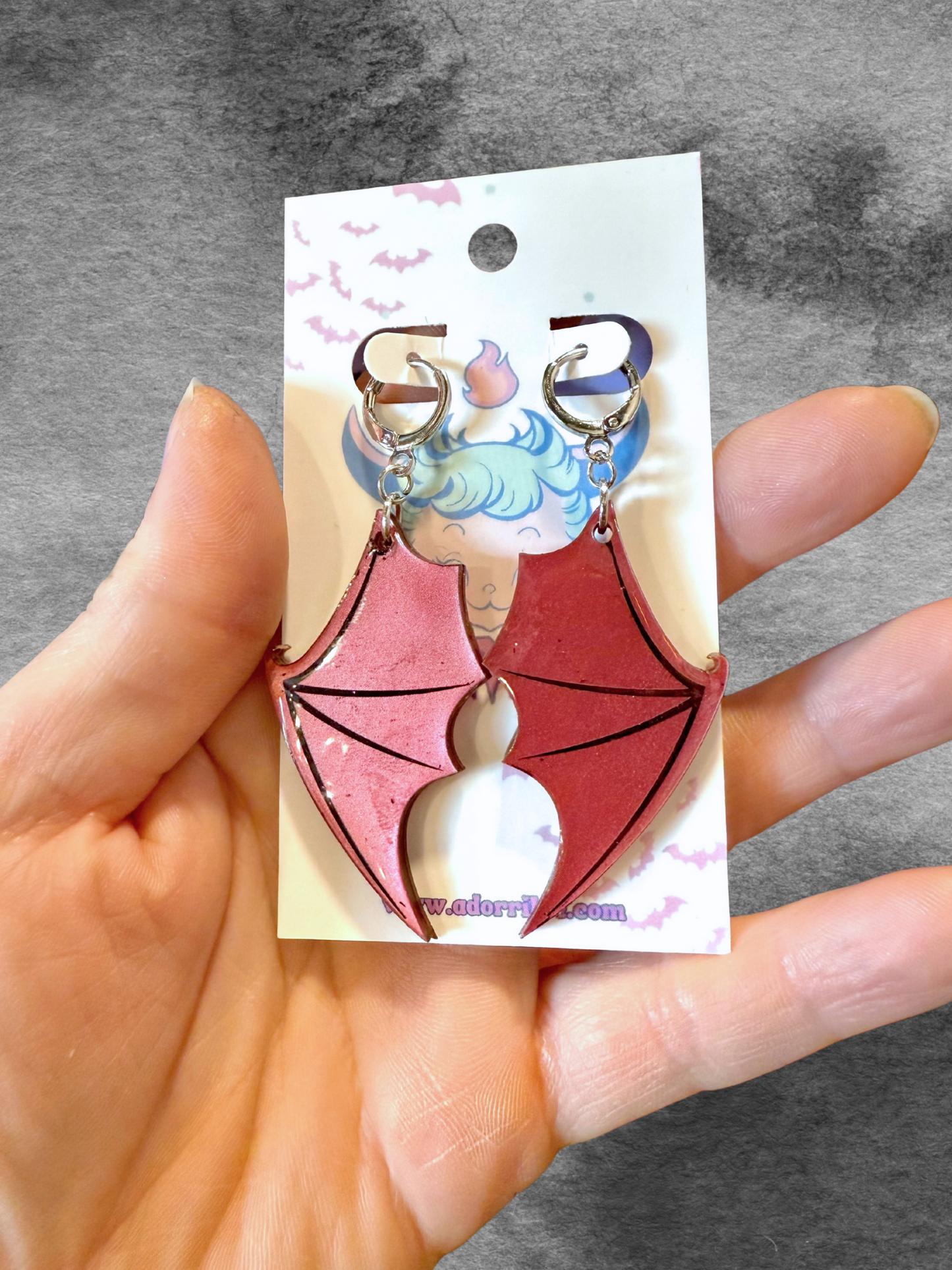 Bat Wing Earrings