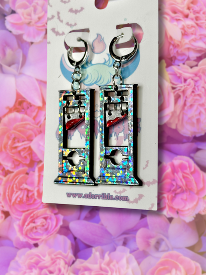 Mini Guillotine Earrings