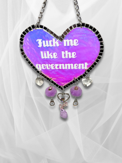 F the Government Wall Hanging