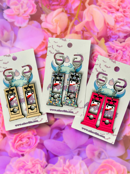 Mini Guillotine Earrings