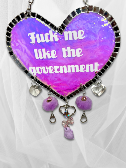 F the Government Wall Hanging