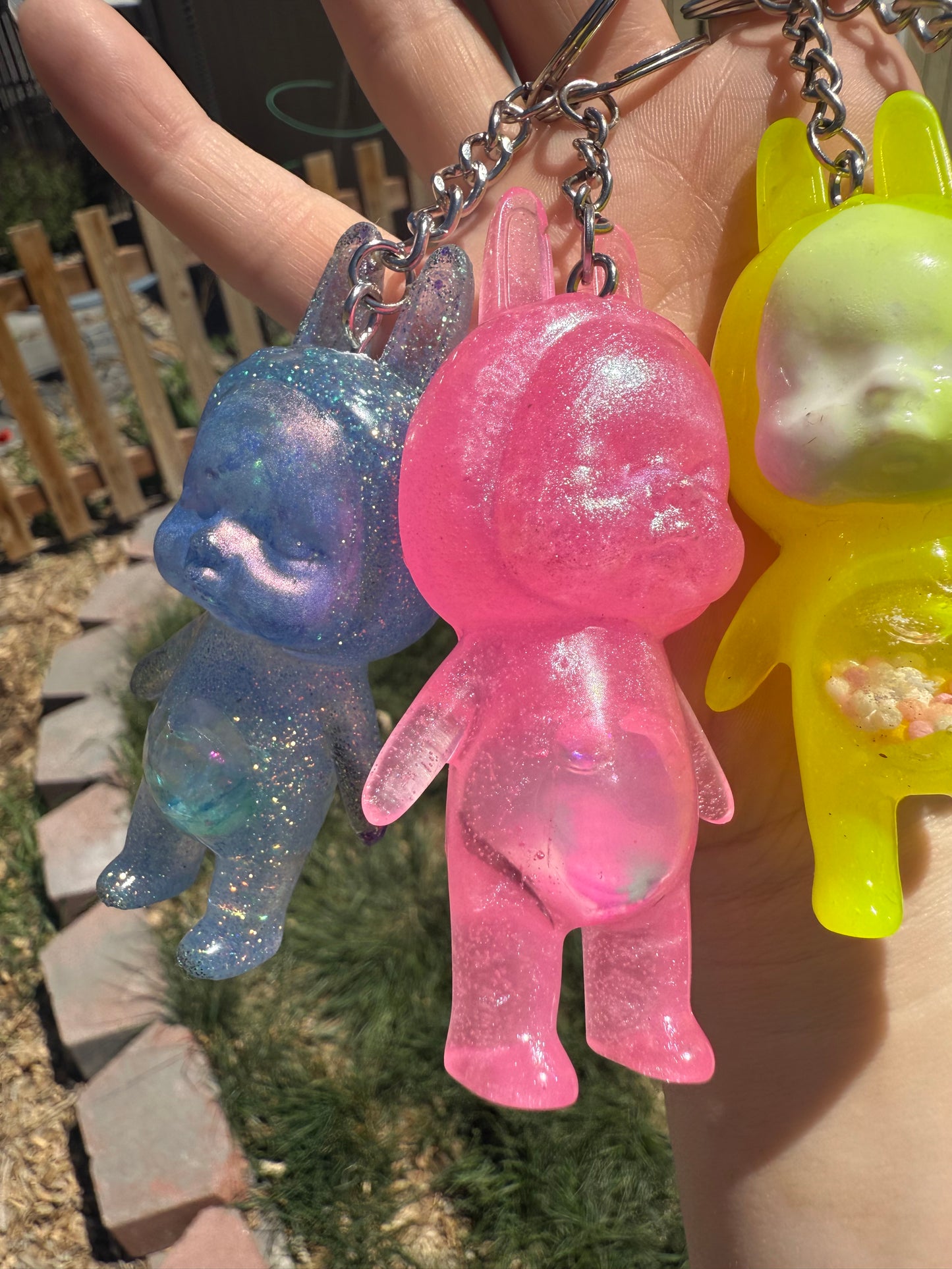 Bambinos - Badass Weird Alt Baby Porte-clés en résine