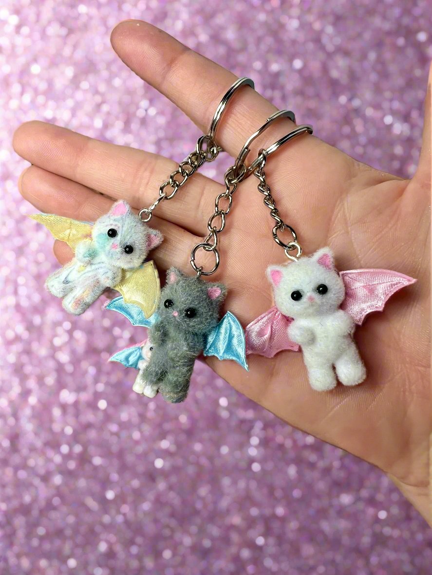 Cat Demon Keychains