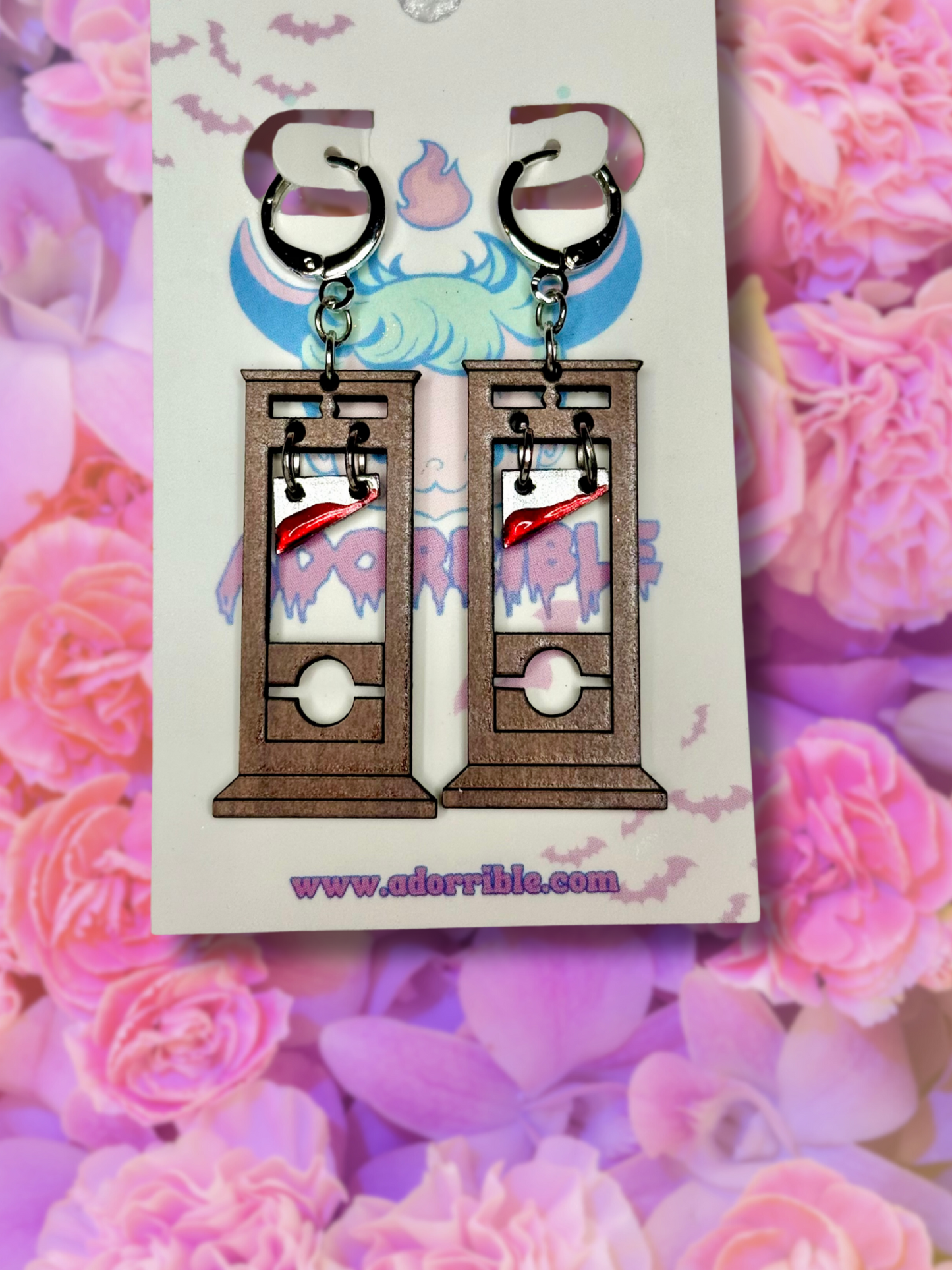Mini Guillotine Earrings