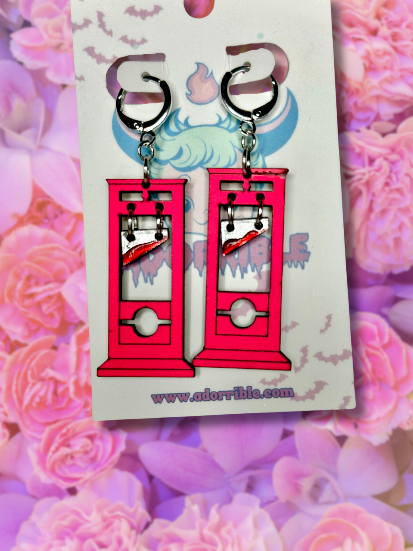 Mini Guillotine Earrings
