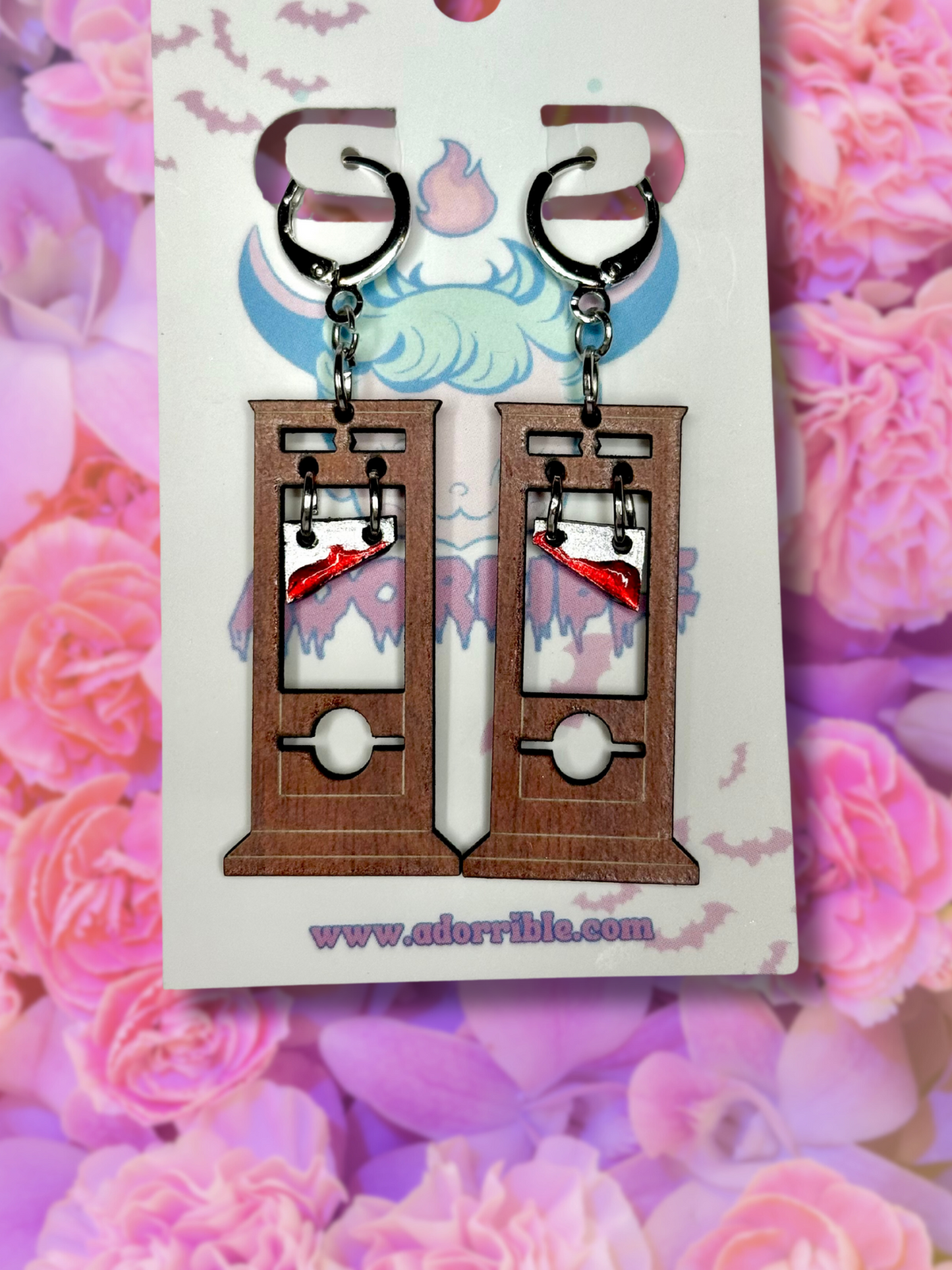 Mini Guillotine Earrings