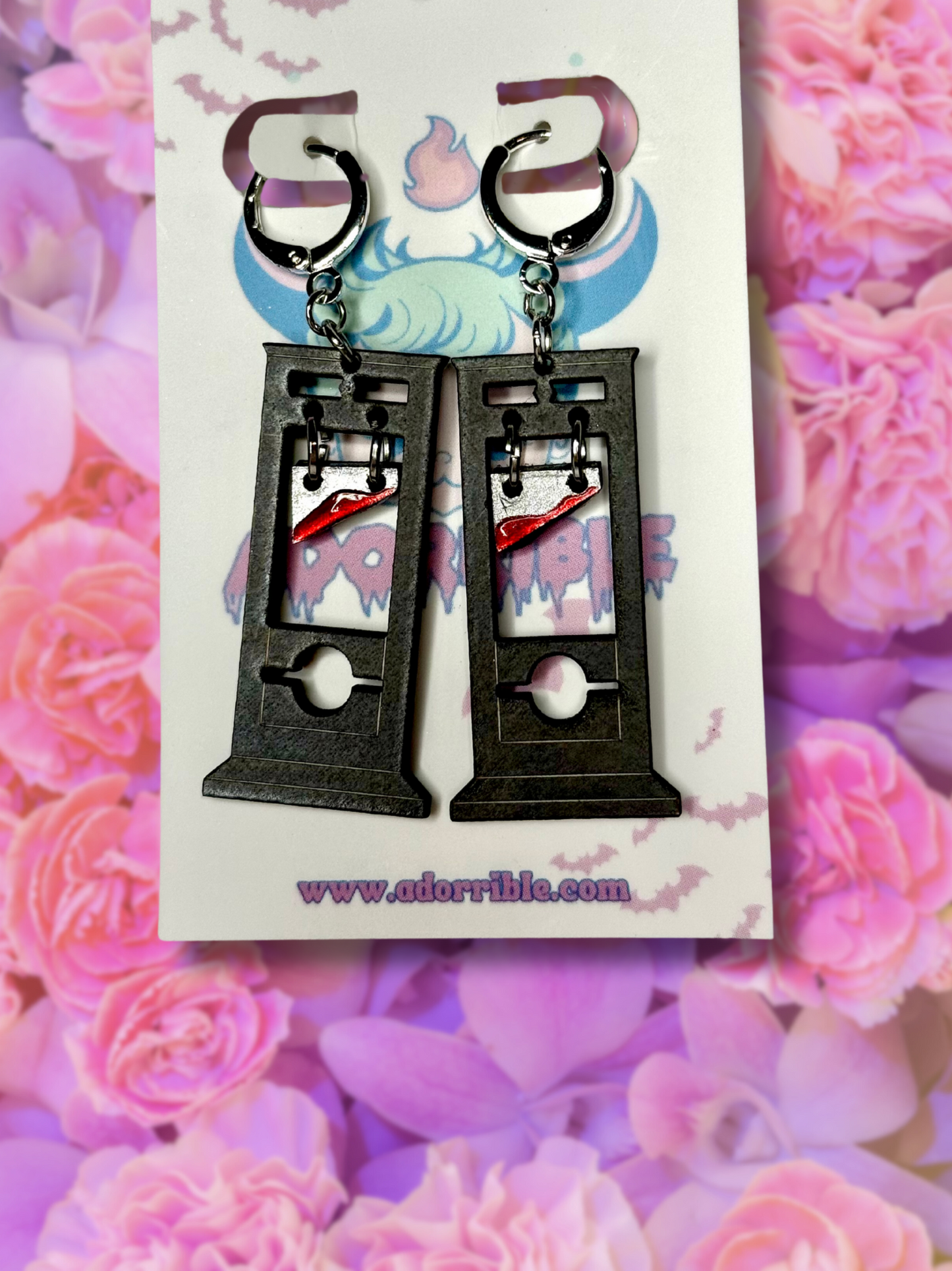 Mini Guillotine Earrings