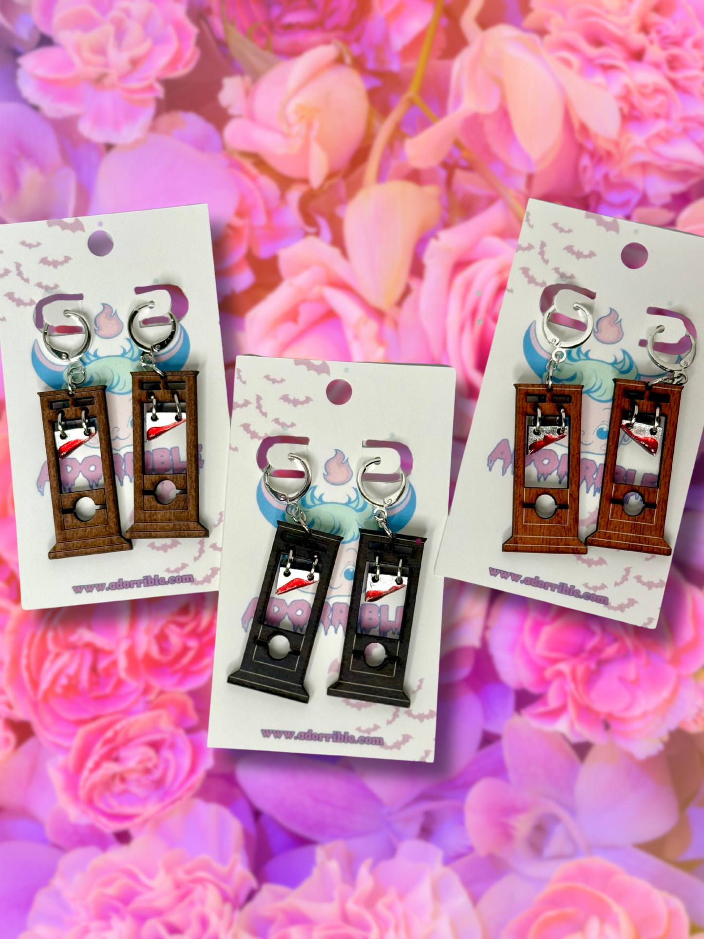 Mini Guillotine Earrings