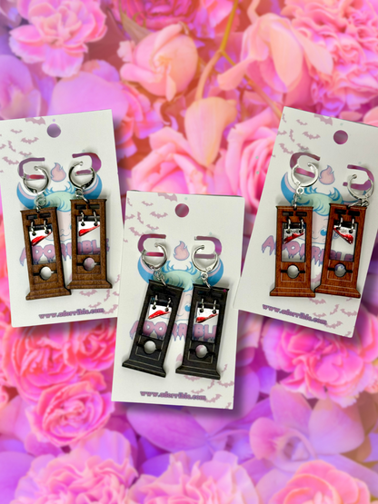 Mini Guillotine Earrings