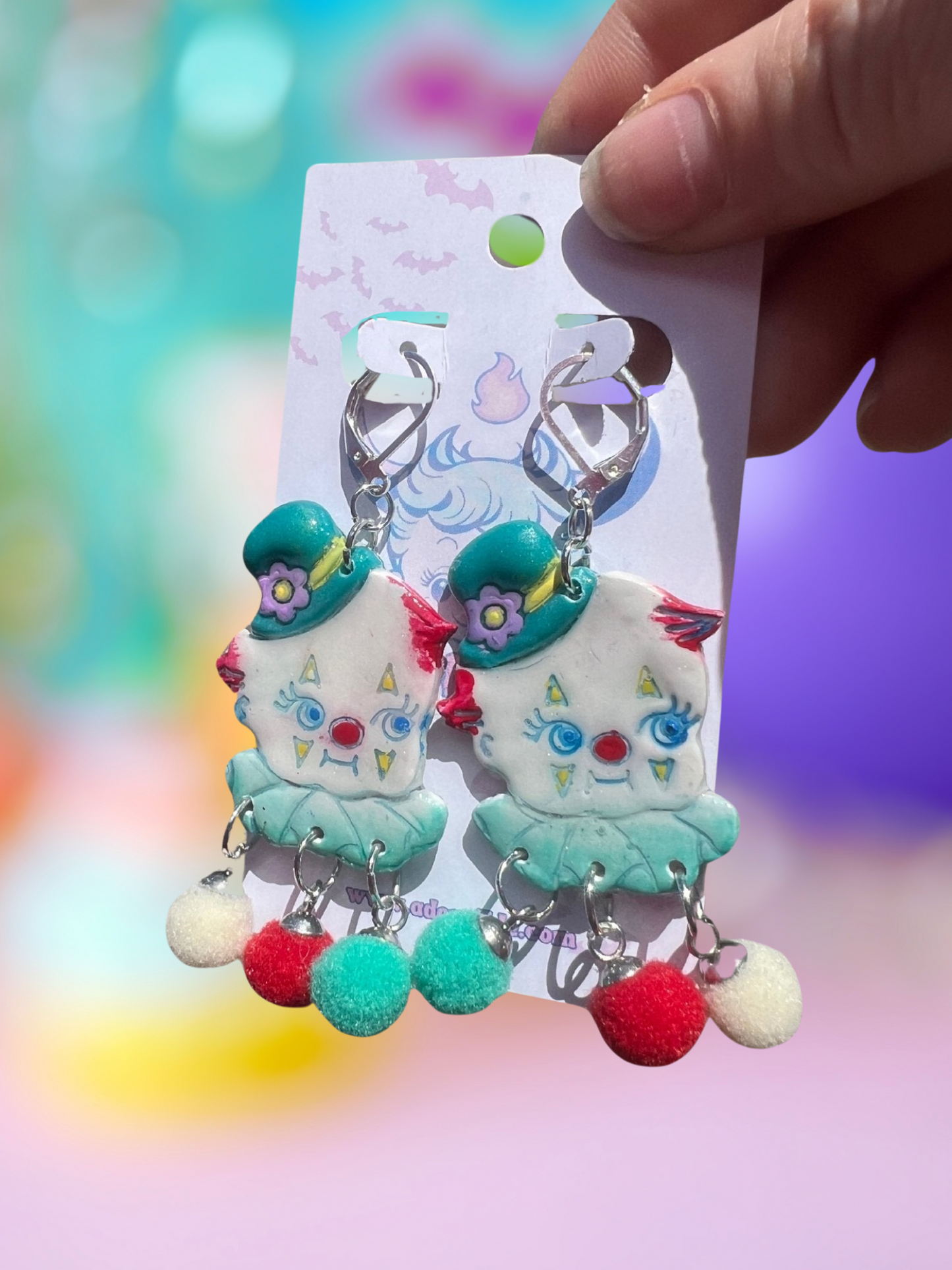 Clownin Around Earrings