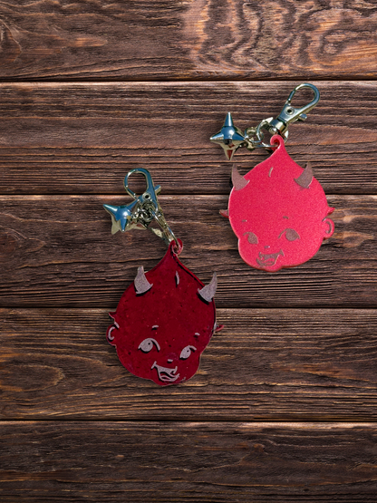 Retro Kewpie Devil Keychain