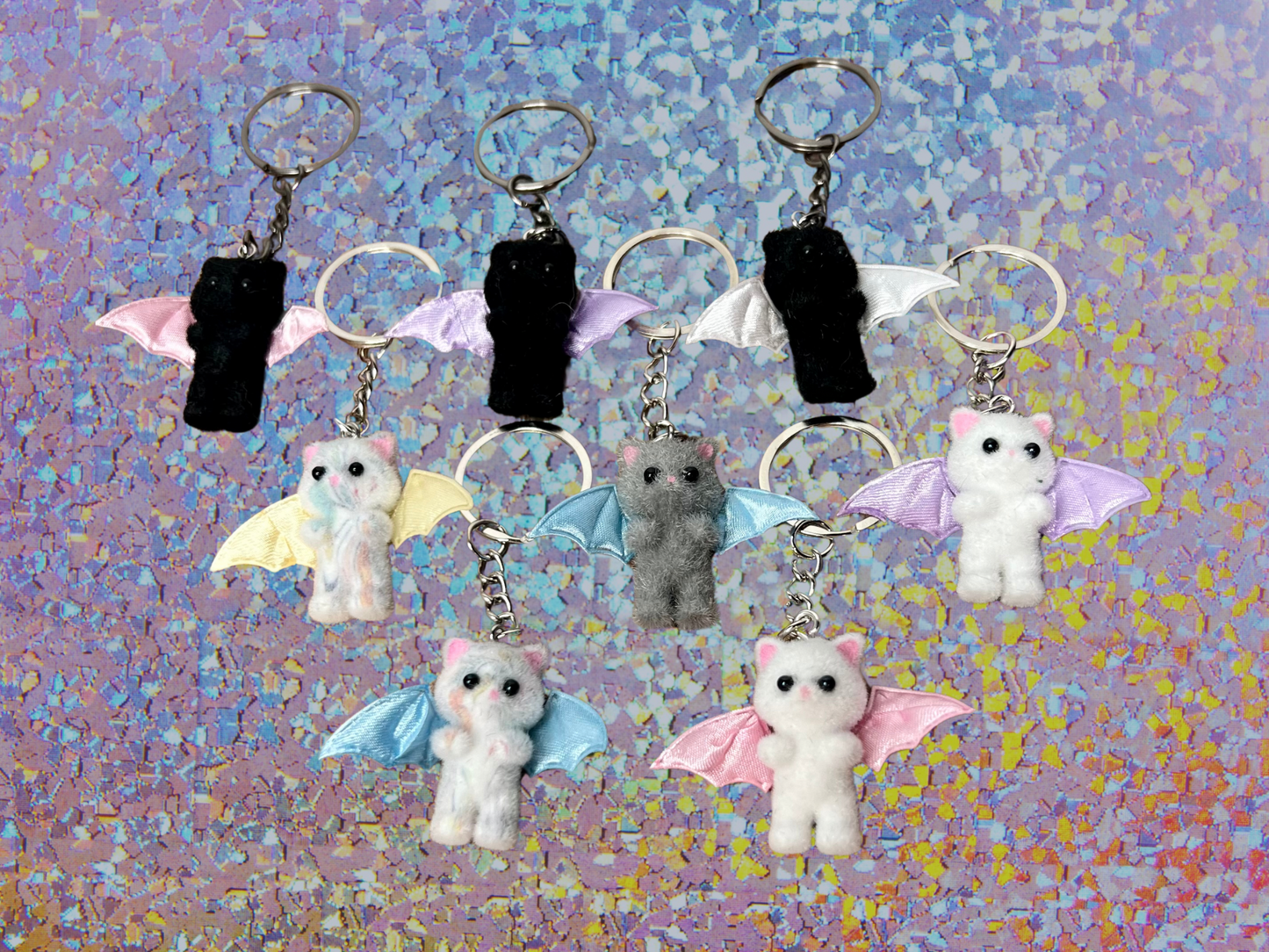 Cat Demon Keychains