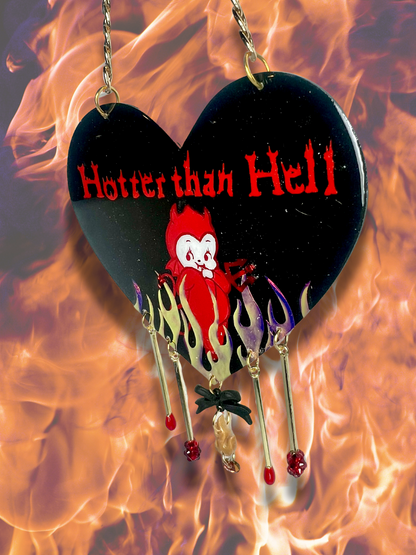 Hotter Than Hell Kewpie Devil Wall Hanging