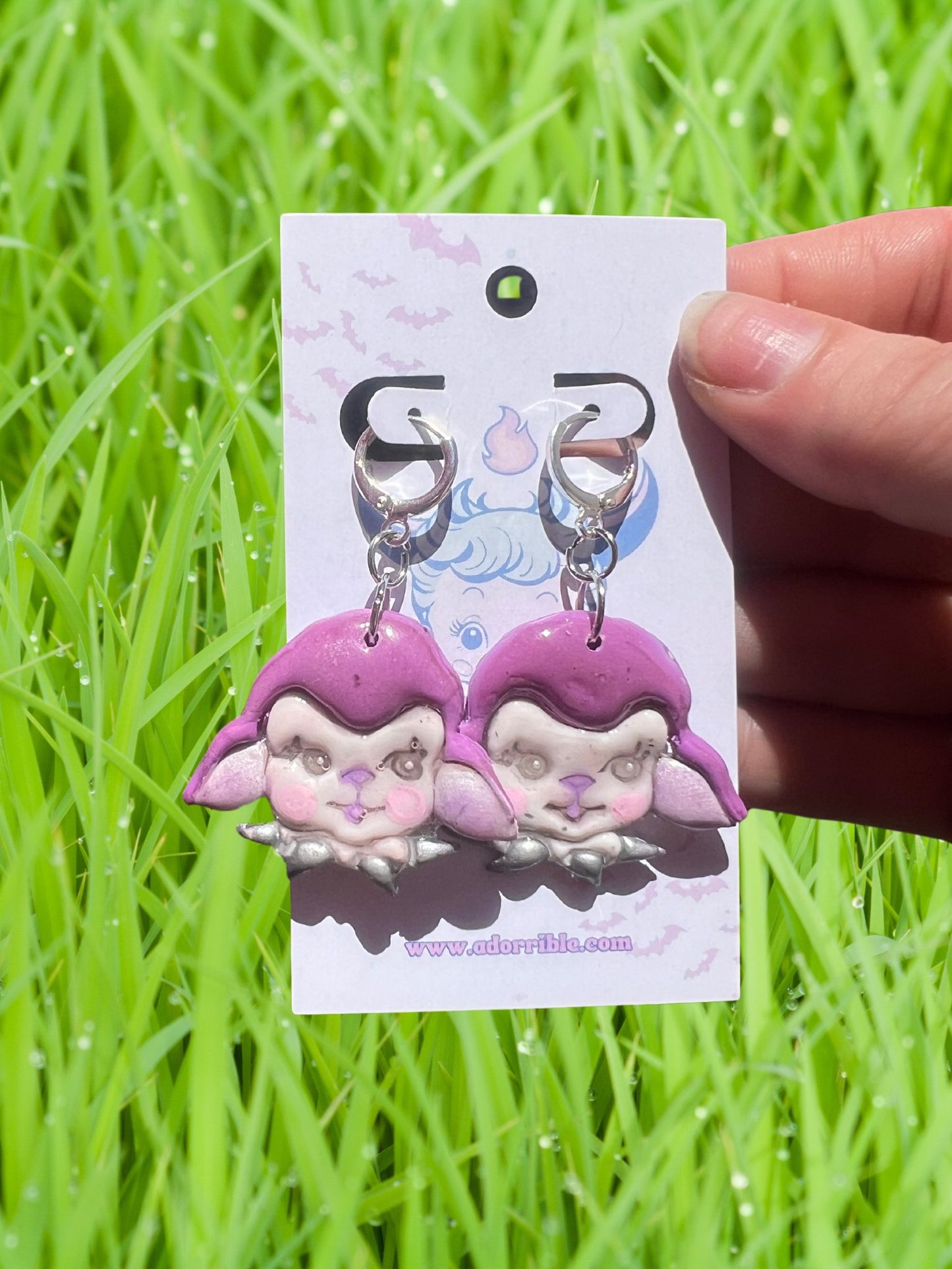 Badass Lamb Earrings - Adorrible