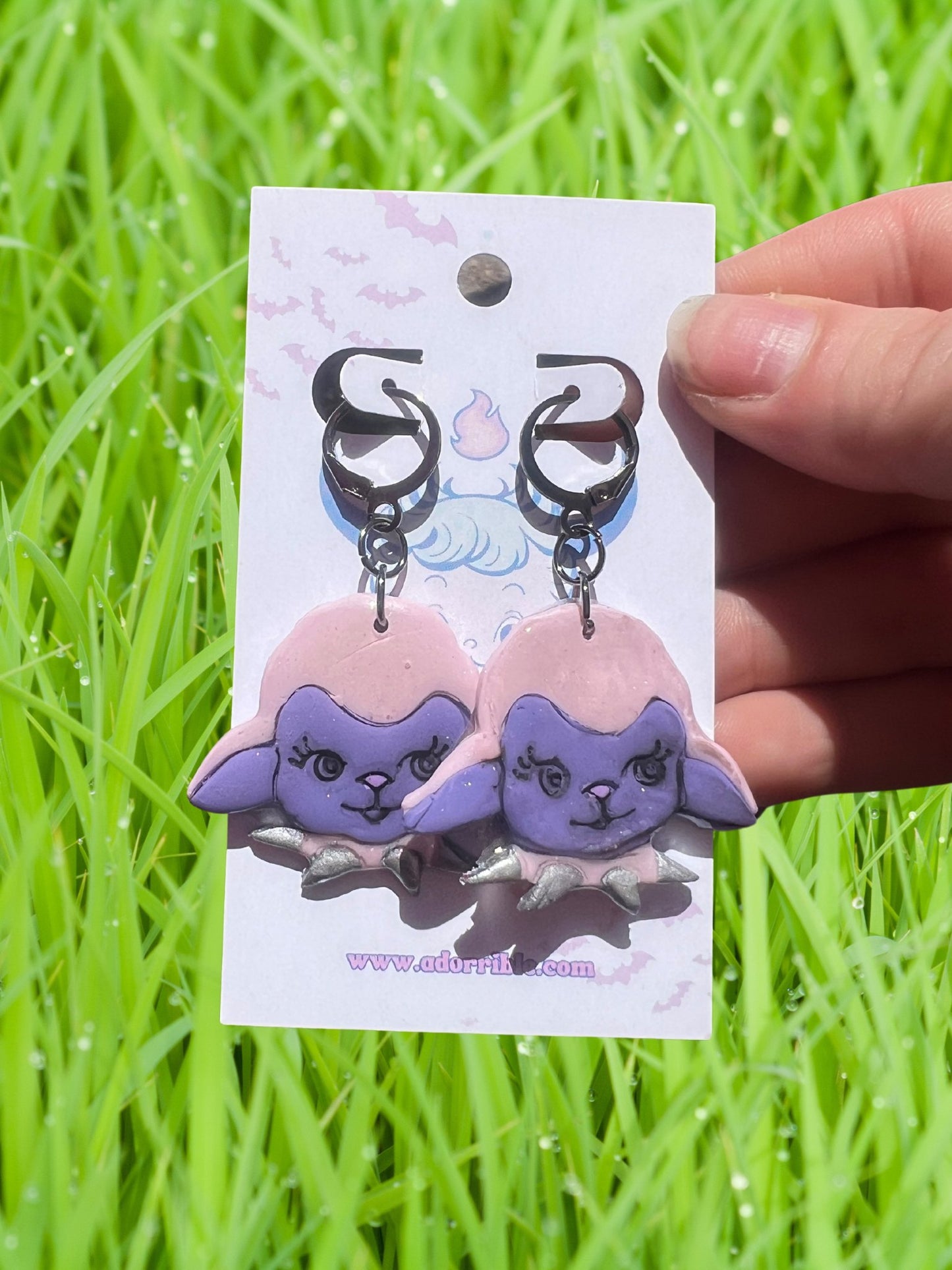 Badass Lamb Earrings - Adorrible