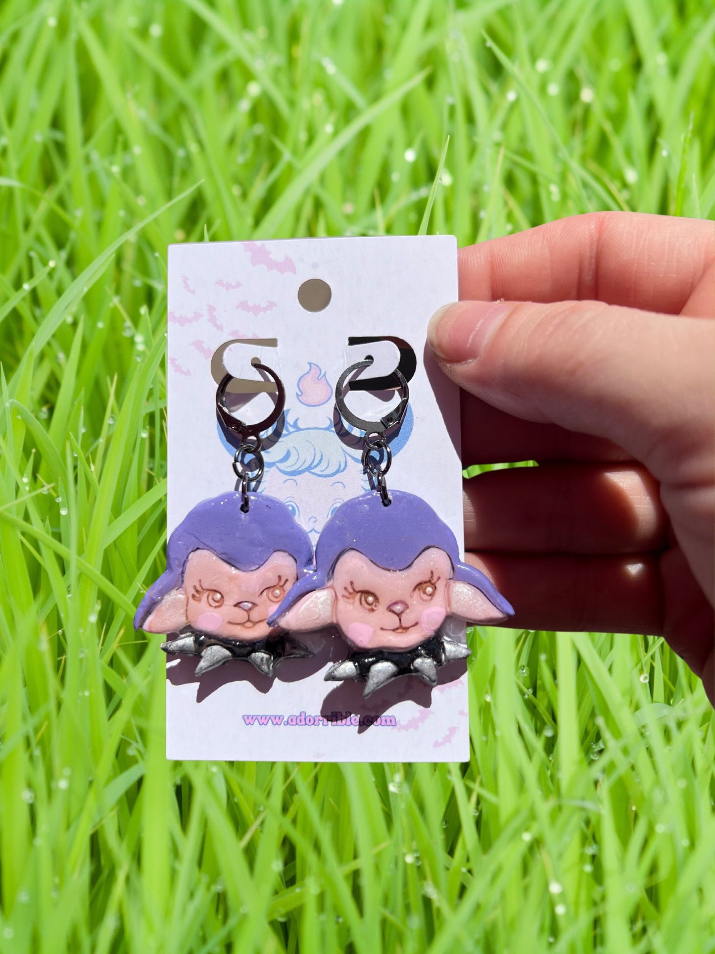 Badass Lamb Earrings - Adorrible