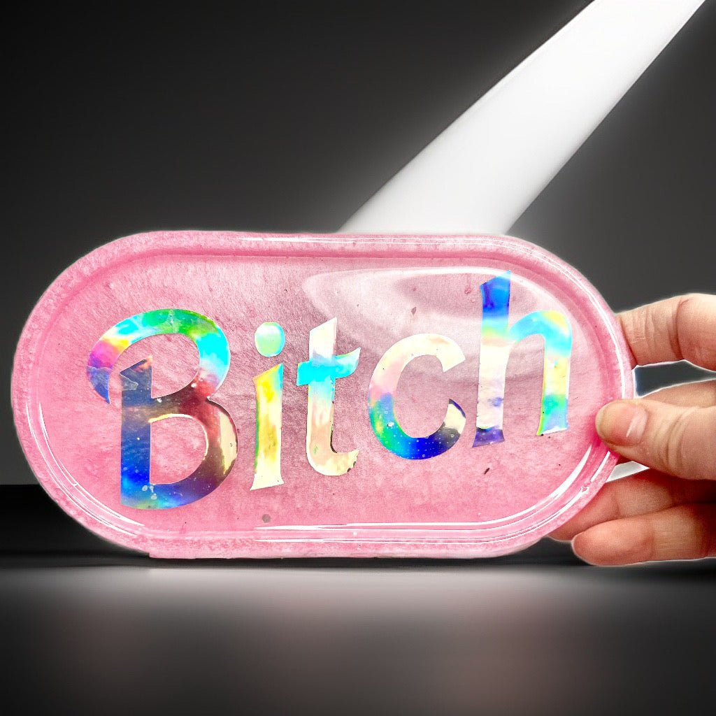 B*tch Barbiecore Trays - Adorrible