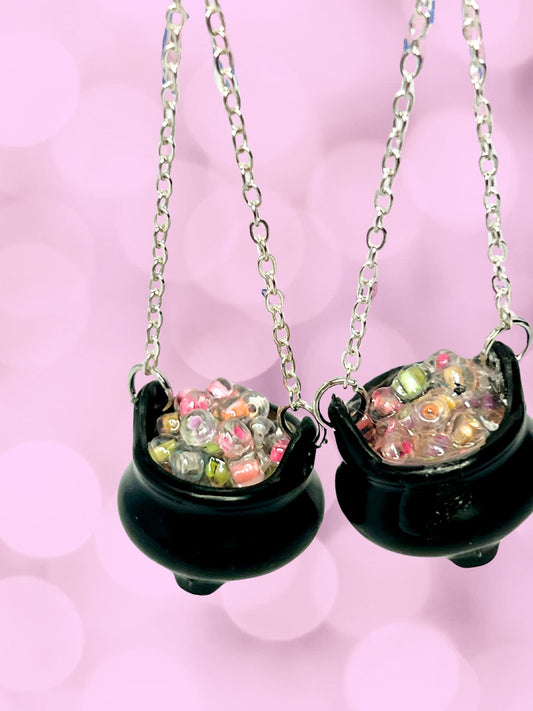 Bubbling Cauldron Earrings - Adorrible