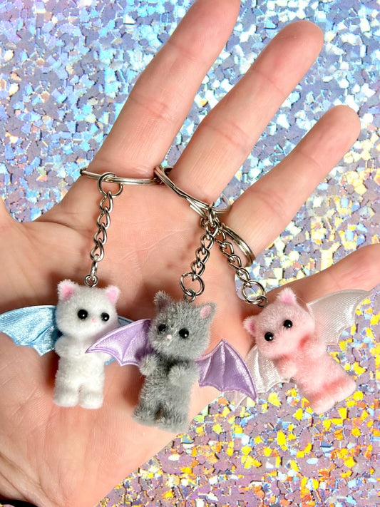 Cat Demon Keychains - Adorrible