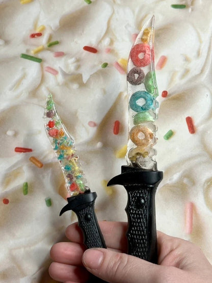 Cereal Killer 2.0 - Real Cereal Decorative Resin Fake Knife - MADE TO ORDER - Adorrible