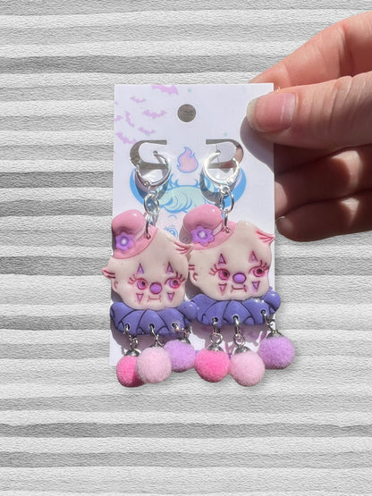 Clownin Around Earrings - Adorrible