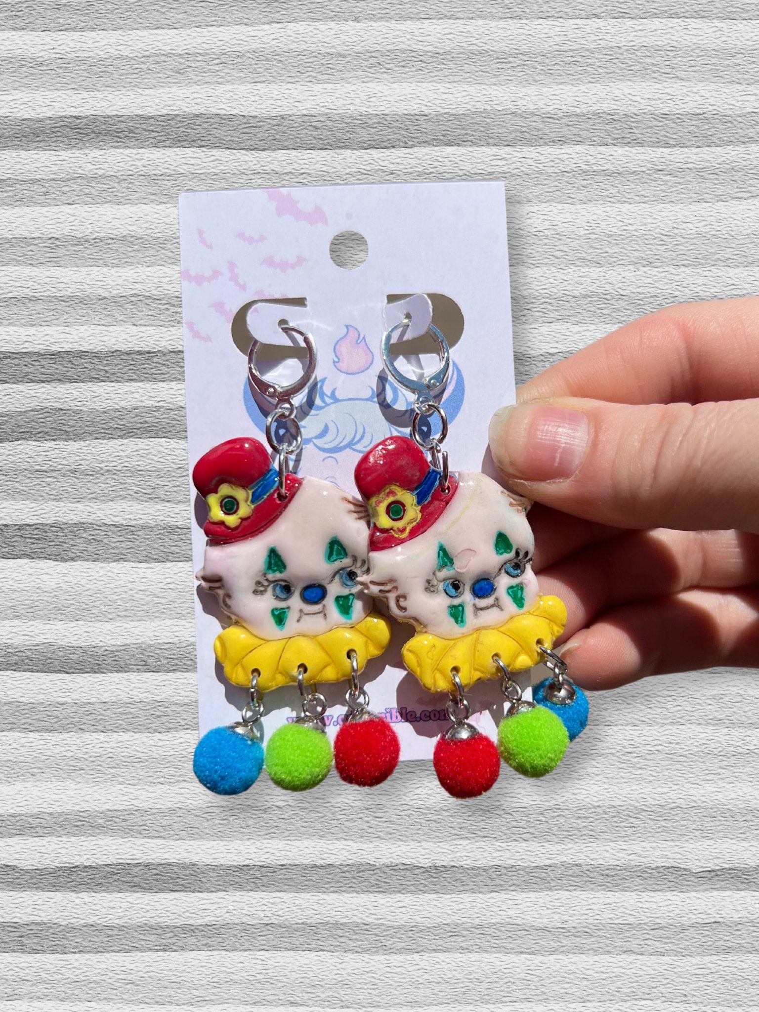 Clownin Around Earrings - Adorrible