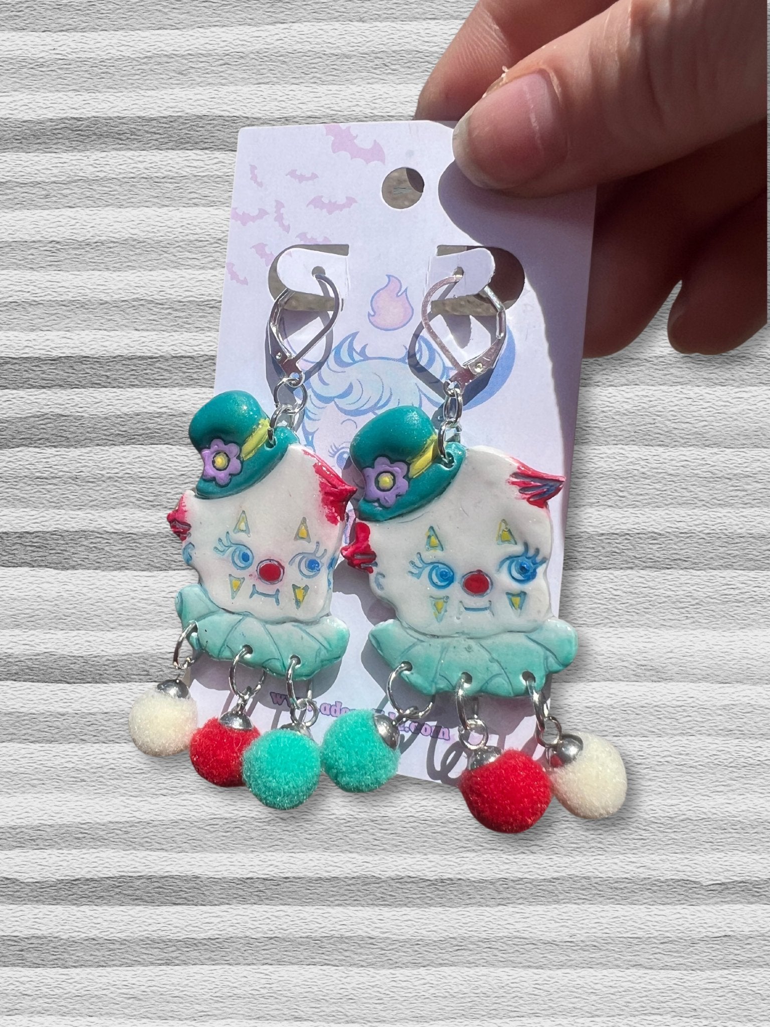 Clownin Around Earrings - Adorrible