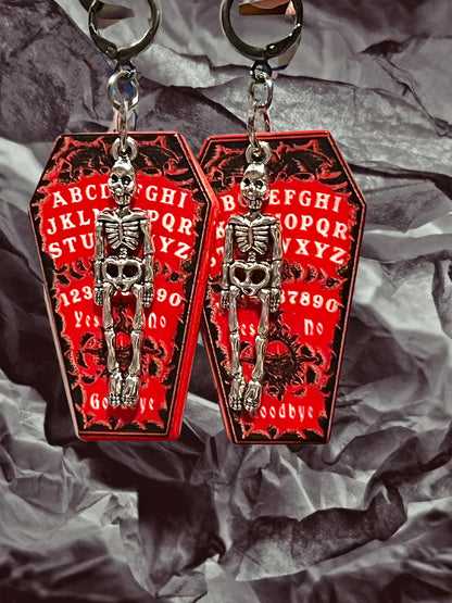 Coffin Dangle Earrings - Adorrible