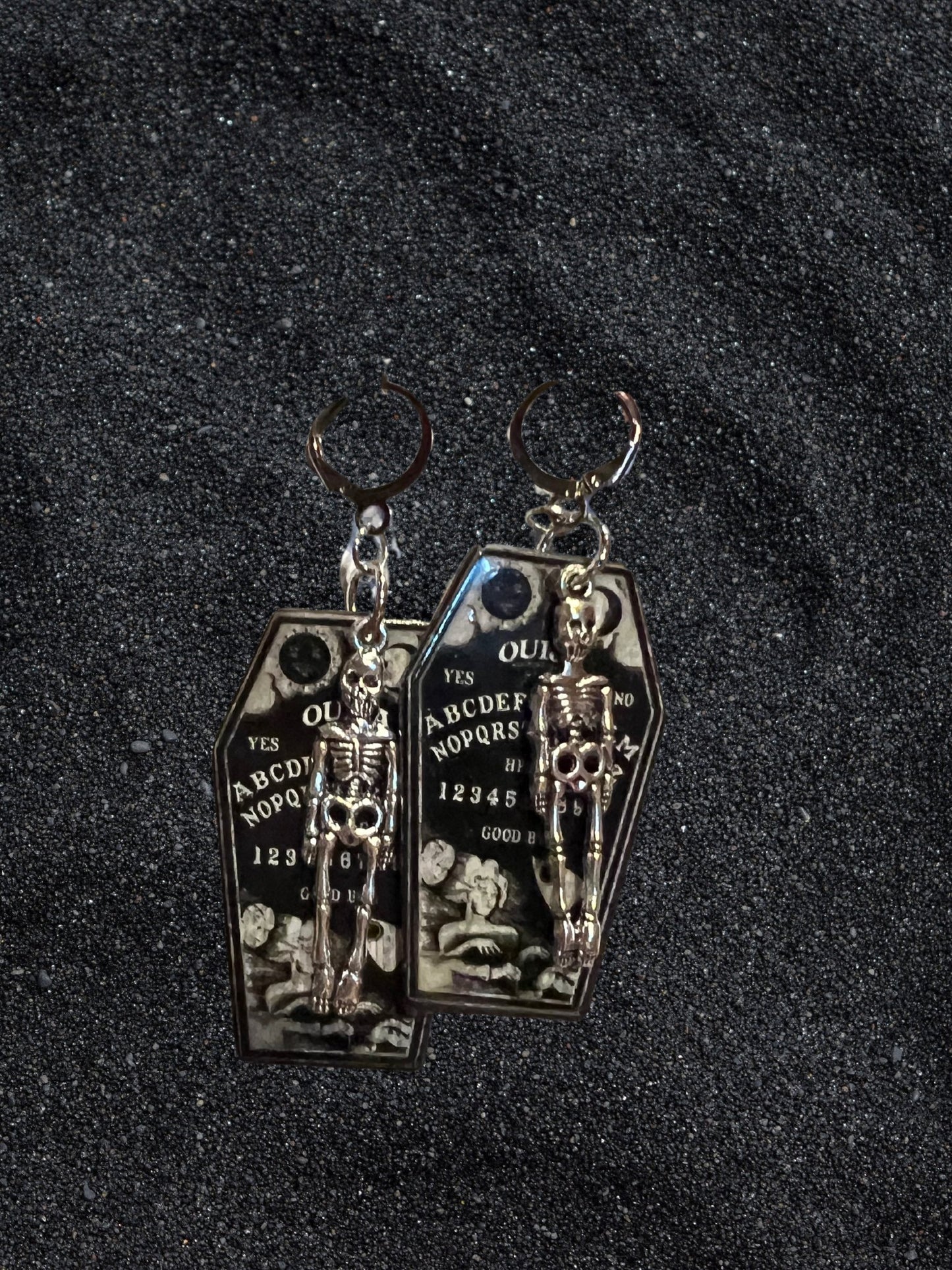 Coffin Dangle Earrings - Adorrible