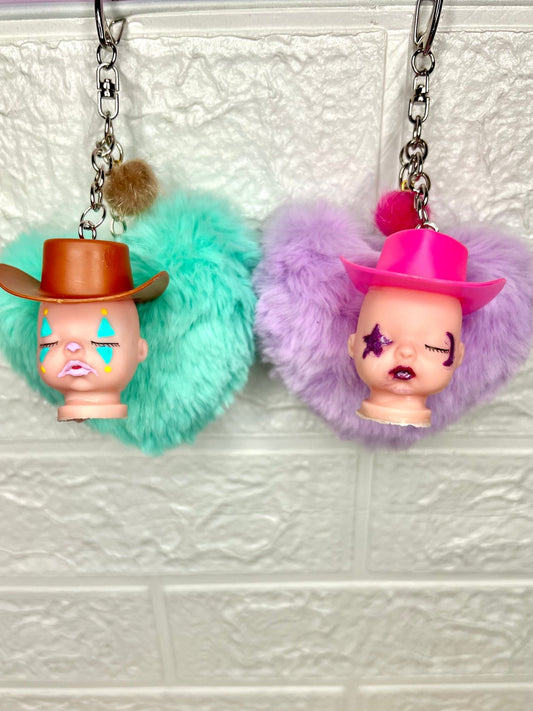 Cowboy Baby Keychain - Adorrible