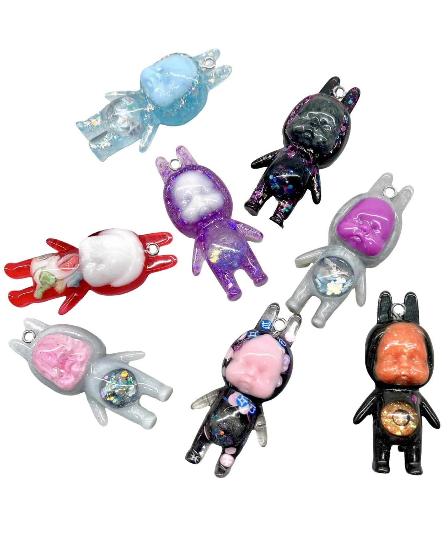 Creepy Cuties Baby Shaker Keychains - Adorrible