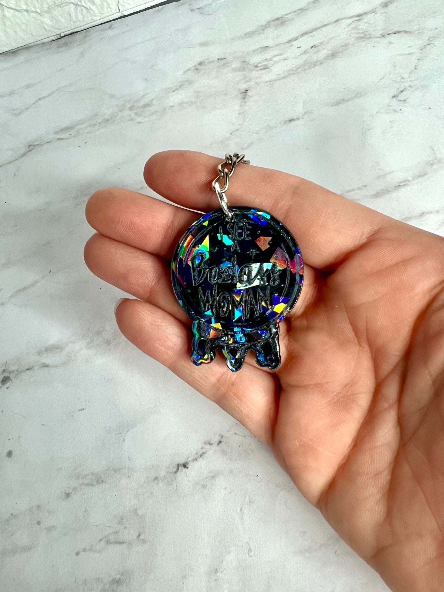 Crystal Ball Keychain - Adorrible