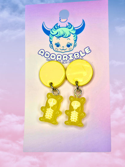 Electric Gummi Bear Dangle Earrings - Adorrible