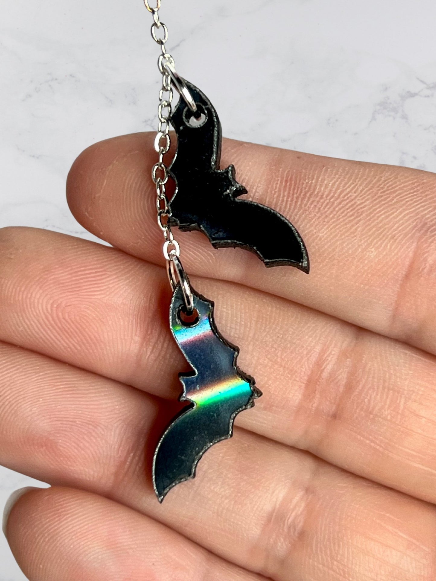 Flying Bats Hanging Earrings - Adorrible