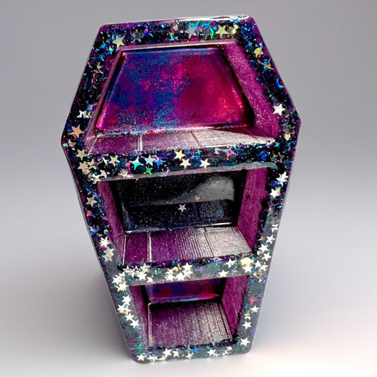 Galaxy Thermal Color Change Mini Coffin - Adorrible