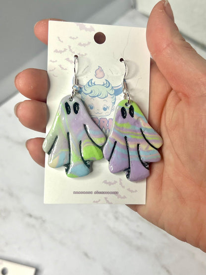 Ghostie Dangle Earrings - Adorrible