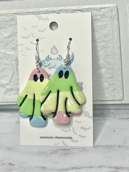 Ghostie Dangle Earrings - Adorrible