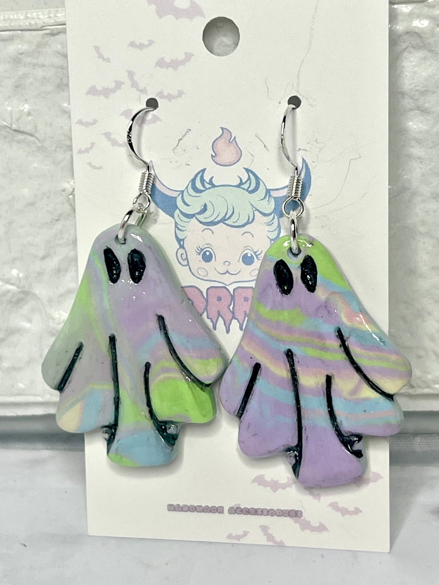 Ghostie Dangle Earrings - Adorrible