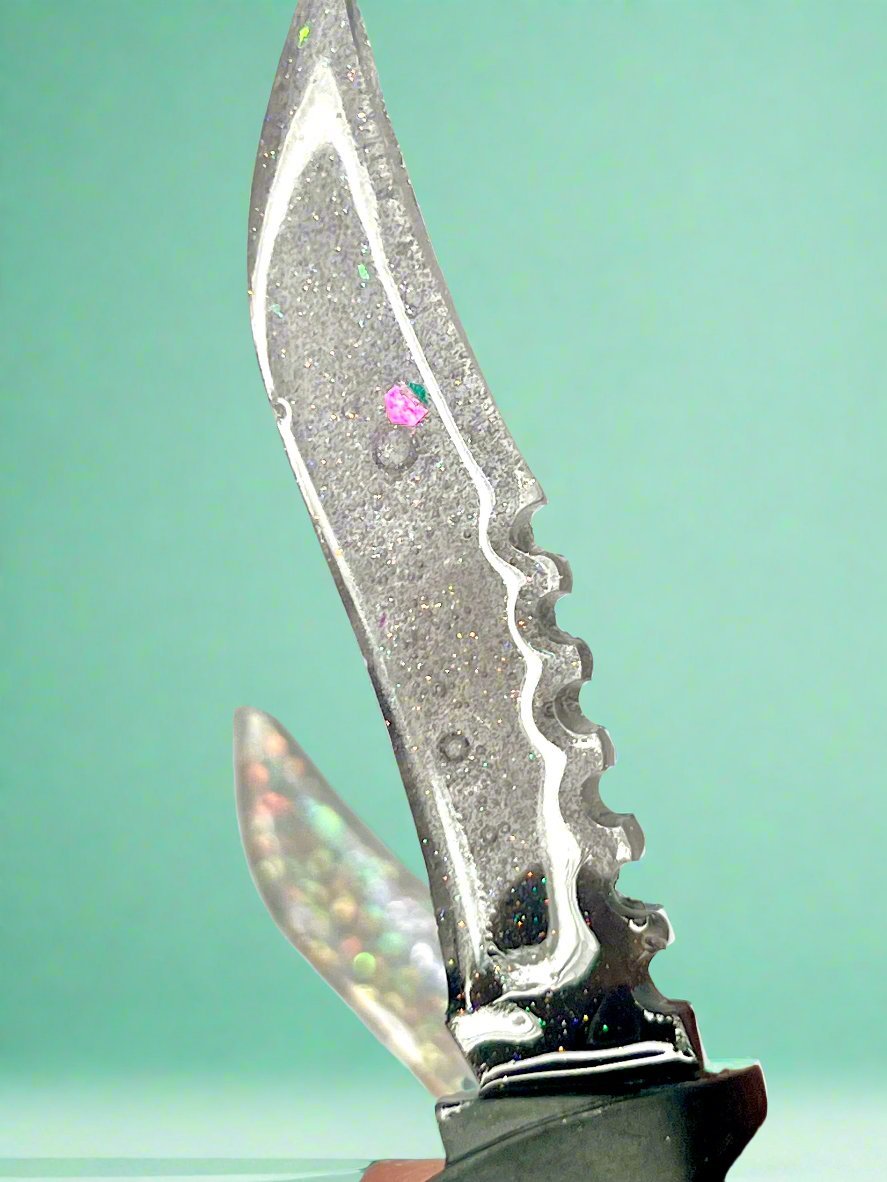 Glitter Blade Decorative Fake Daggers - Adorrible