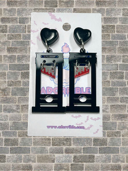 Guillotine Earrings - Adorrible