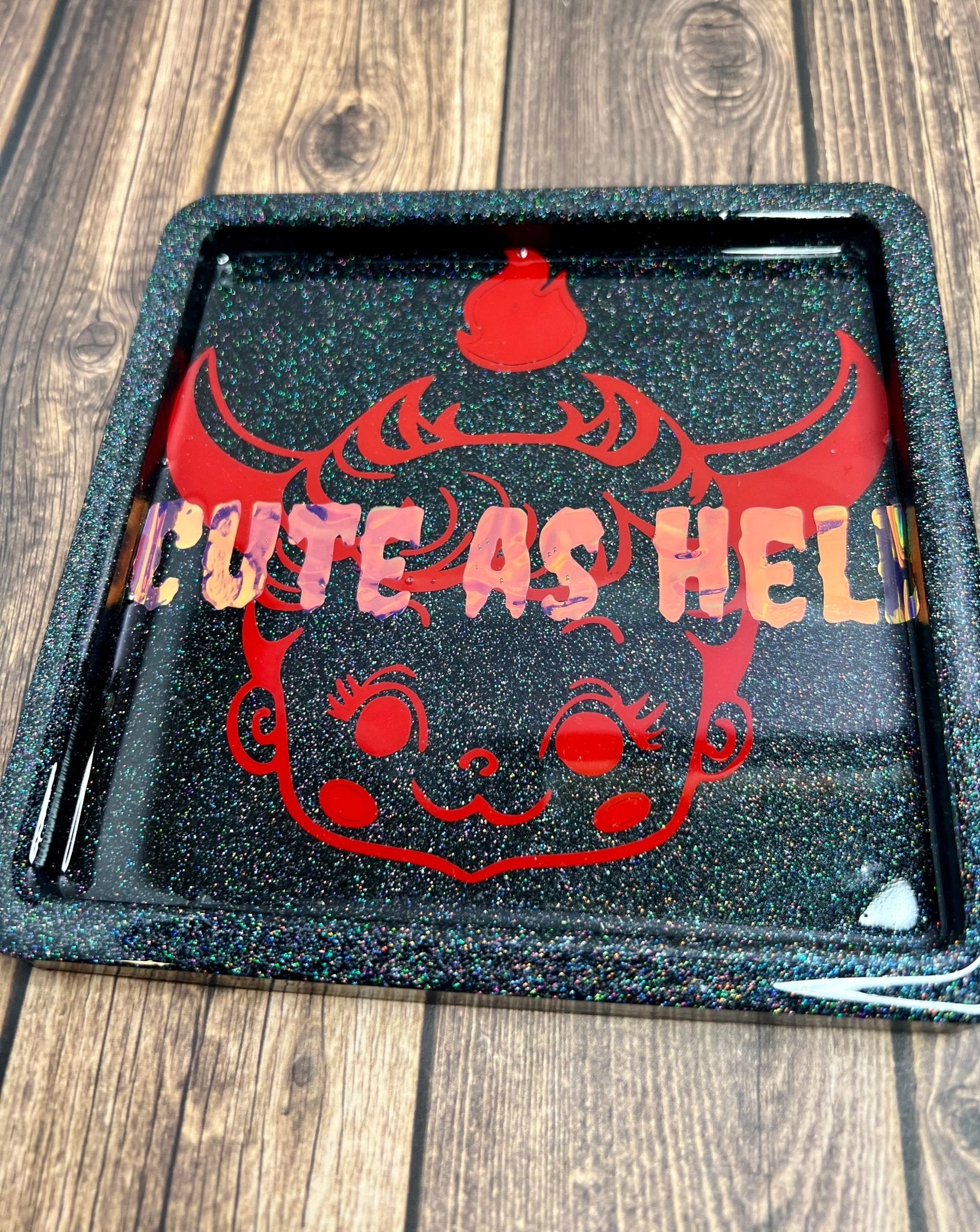 Kewpie Baby Devil Decorative Tray - Adorrible